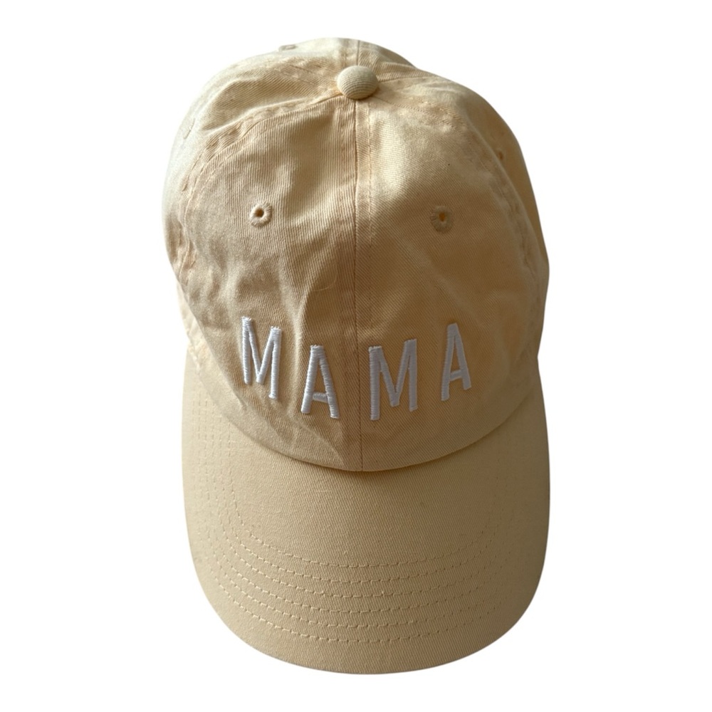 Yellow MAMA Hat | Rey To Z‎ | 100% Cotton | OS